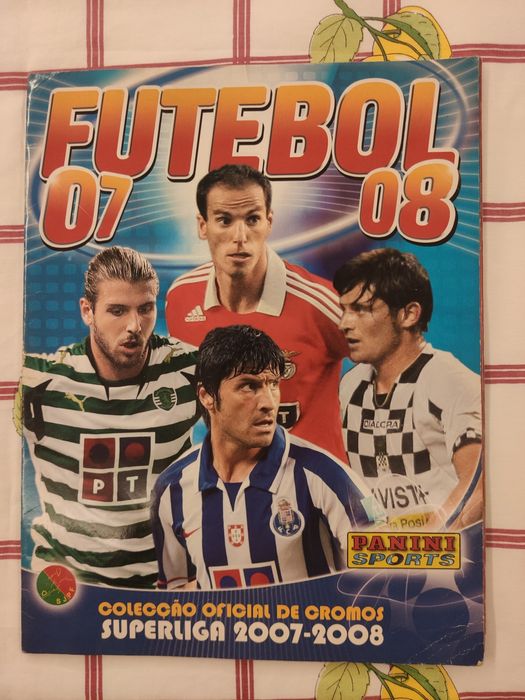 3 cadernetas incompletas da liga Portugal 05/06, 06/07, 07/08