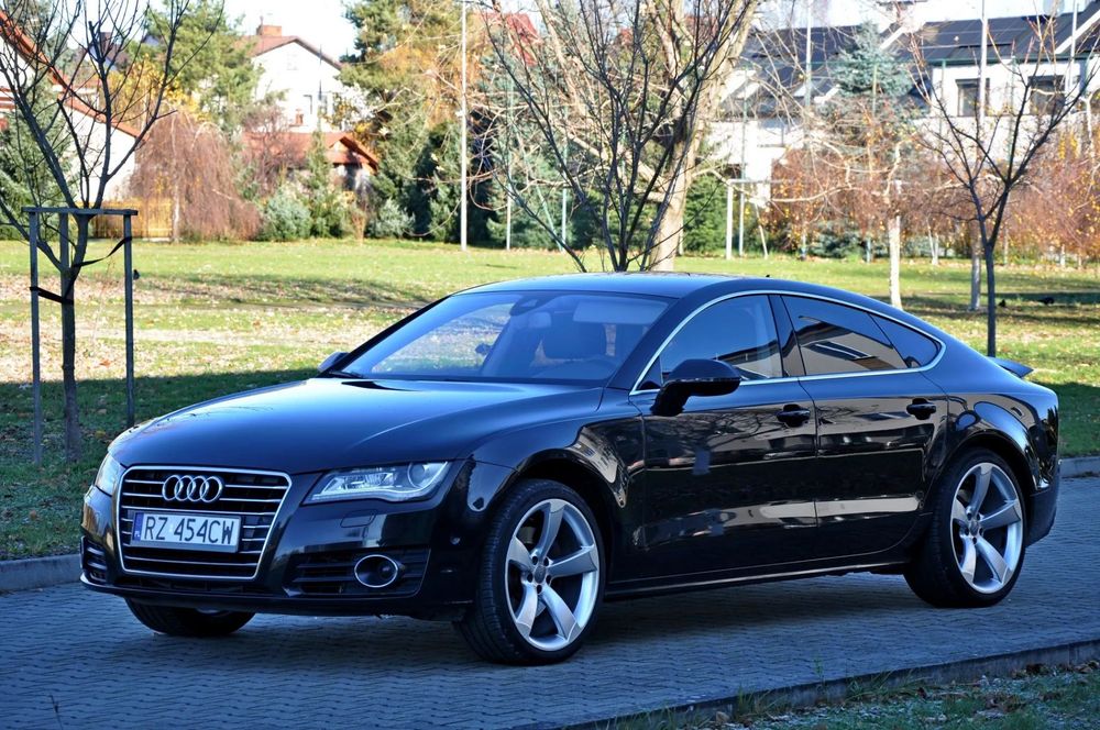 Audi A7 Sportback 3.0TDi 245KM Masaże Skóra B&O Cała w oryginale Tylko 276tys.km.Piękna