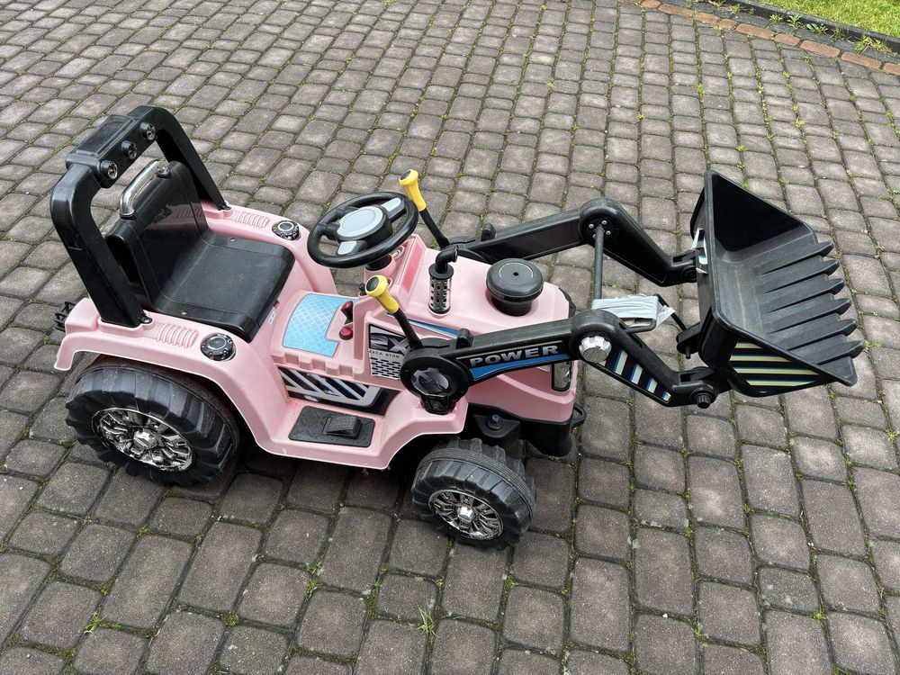 Koparka akumulatorowa+pilot i ładowarka