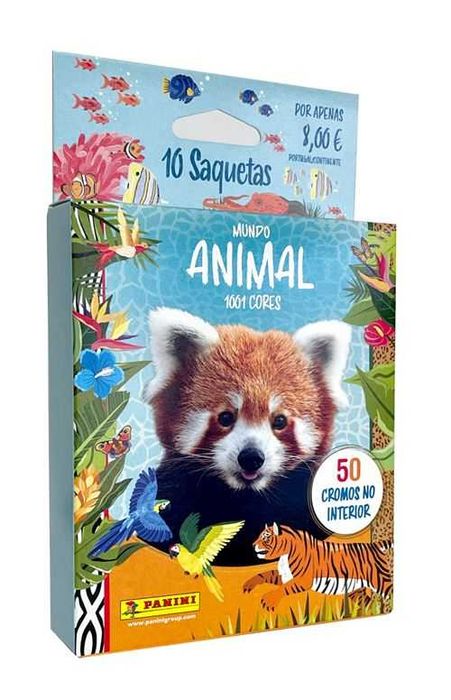 Cromos Panini "Mundo Animal 1001 Cores" (ler descrição)