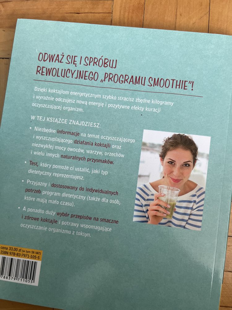 Książka o smoothie i diecie koktajlowej