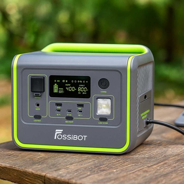 Зарядна станція 1200Вт FOSSiBOT F800-Green-EU 220В LiFePO4 для дому