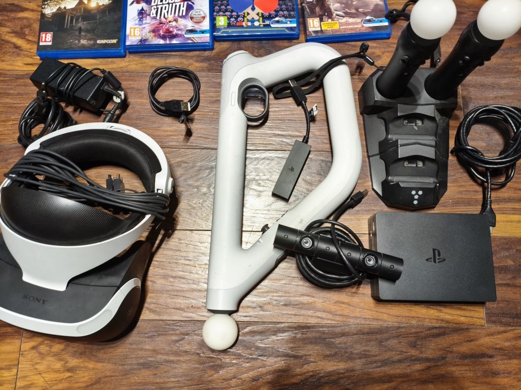 Gogle VR PS4 - PS5 z 8 grami