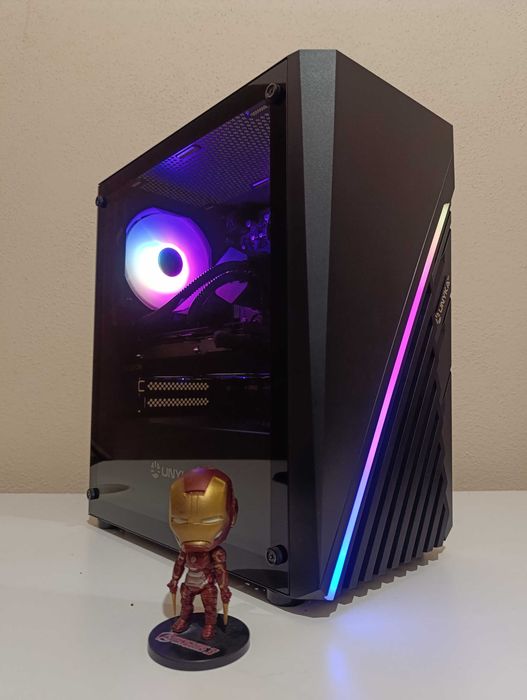 PC Gaming Ryzen 7, gráfica 8gb,16gb RAM,SSD+Hdd