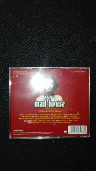 CD Mad House, Absolutely Mad - remixs músicas Madonna