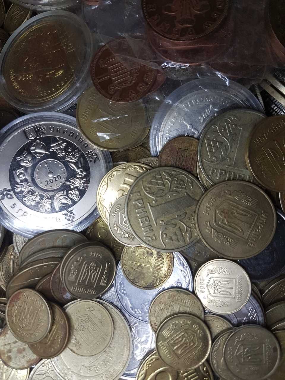 Коллекция металлических монет