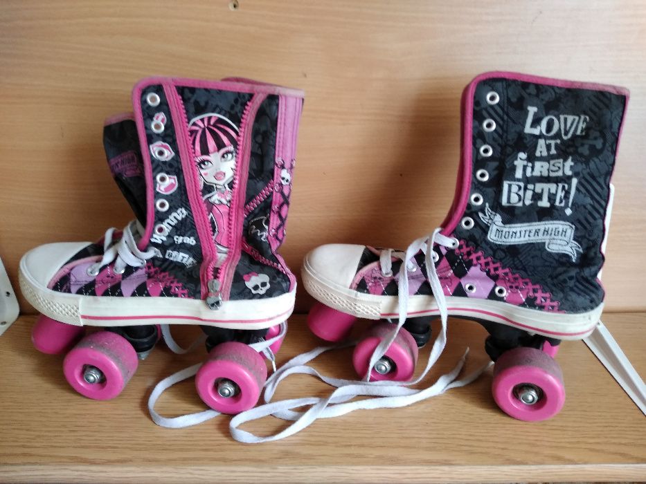 Wrotki trampki Monster High używane rizmiar 36