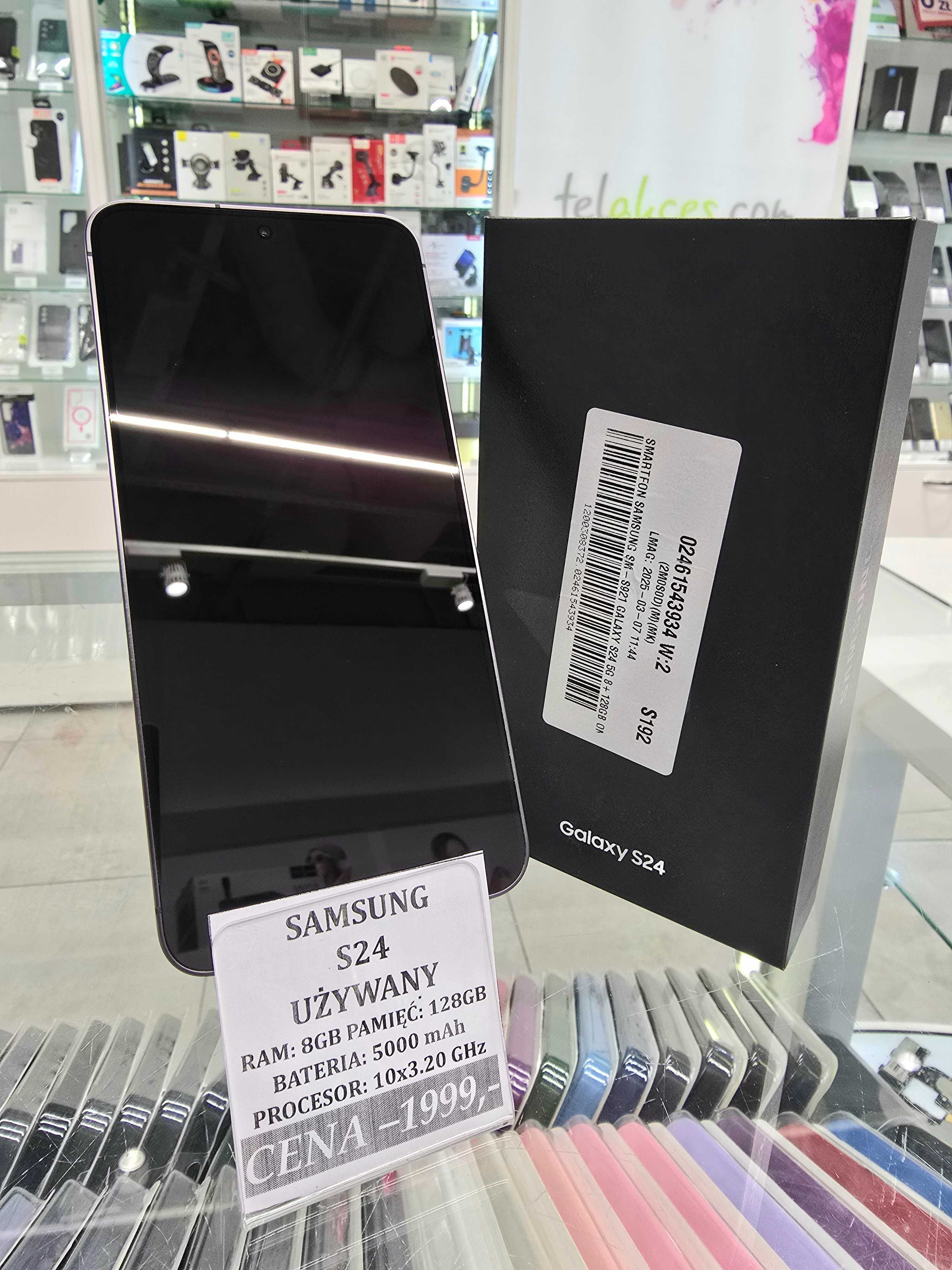 Samsung S24 128GB Gwarancja Producenta! Telakces Felicity *Raty 0%