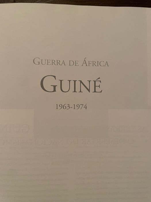 Livro Guerra de África Guiné 63-74