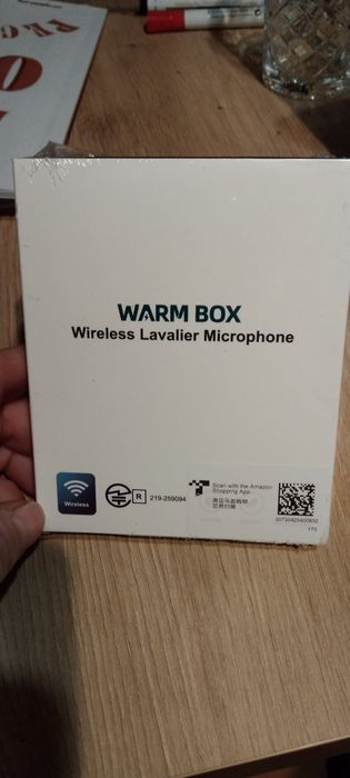 Mikrofon  krawatowy bezprzewodowy