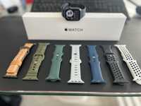 Apple watch SE 44mm  GPS + conjunto de braceletes