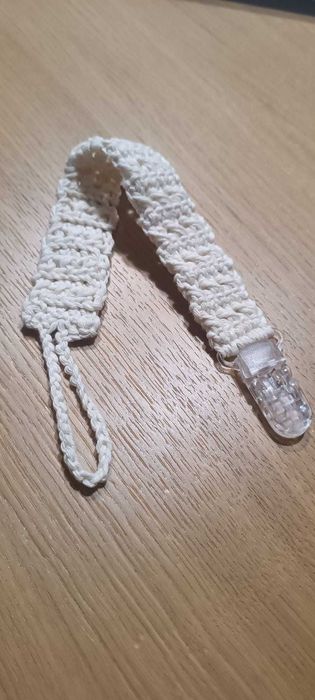 Porta Chupeta em Croché - Feito à Mão