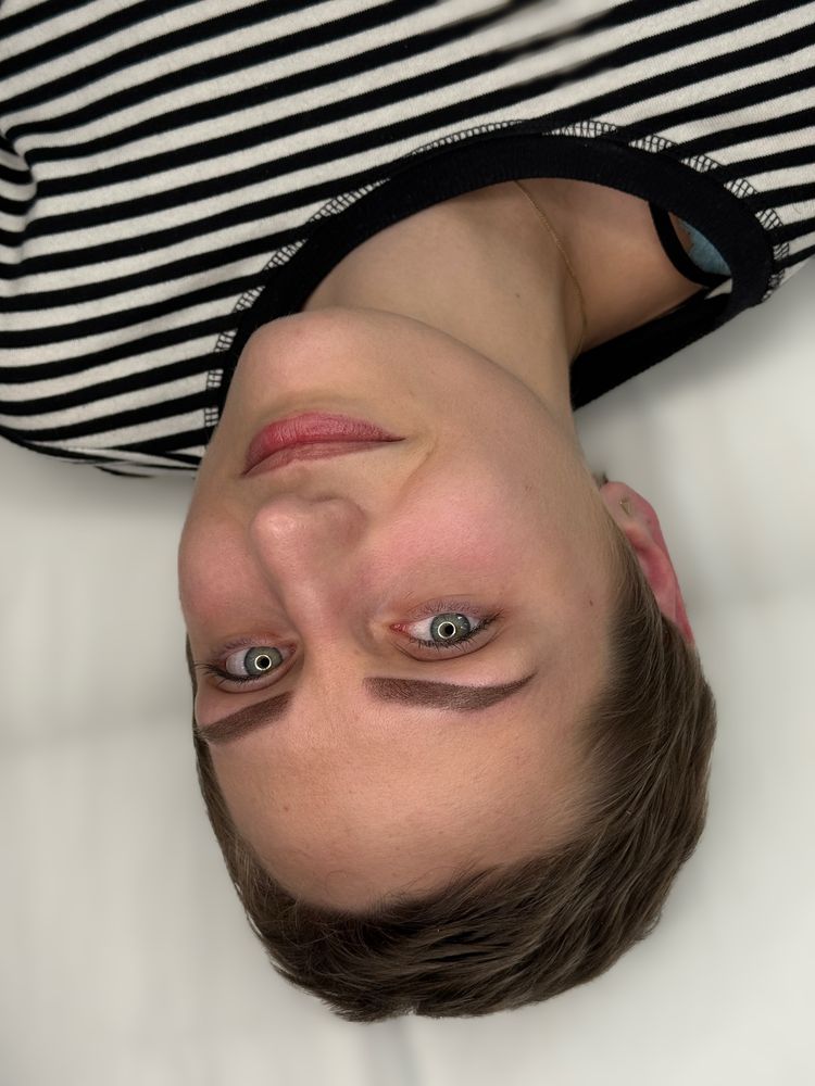 makijaż permanentny brwi metoda soft ombre