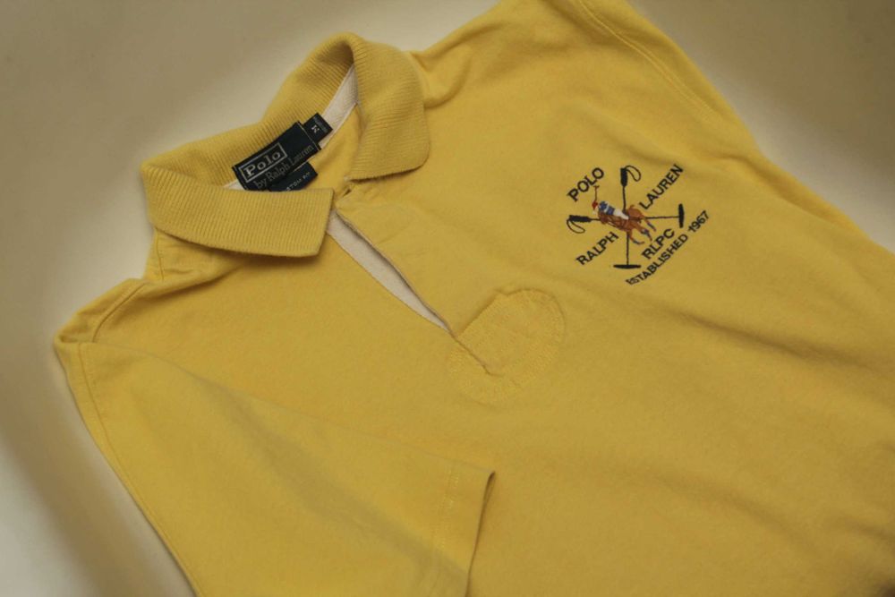 Polo Ralph Lauren рр M-L поло из плотнейшего хлопка