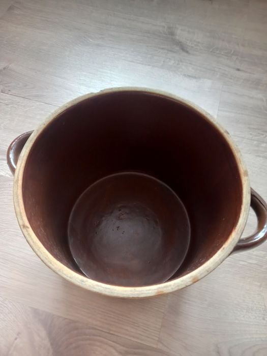 Kamionka garnek gliniany kamienny beczka 10l
