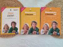Nowe! Matematyka z kluczem klasa 4 Nowa Era podręcznik 1 i 2 + zbiór