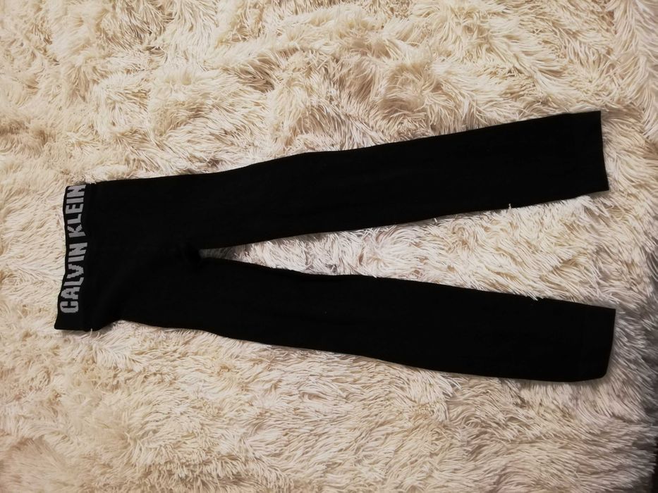 legginsy Calvin Klein xs s 34 36 czarne