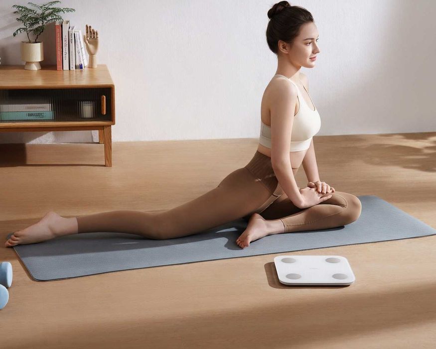 NOWA Inteligentna Waga Xiaomi BLUETOOTH Analiza Składu Ciała Biała