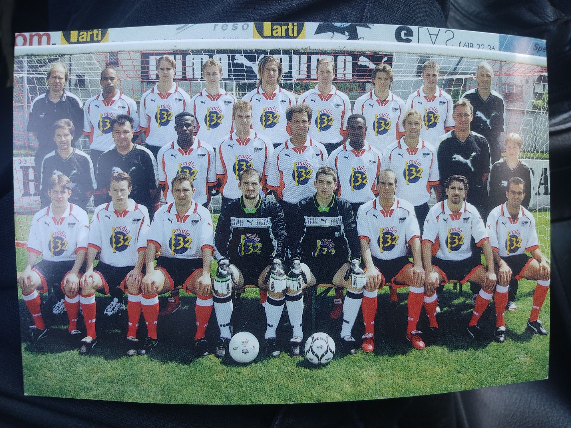 Postal do FC Solothurn Suíça 1998 e 1999