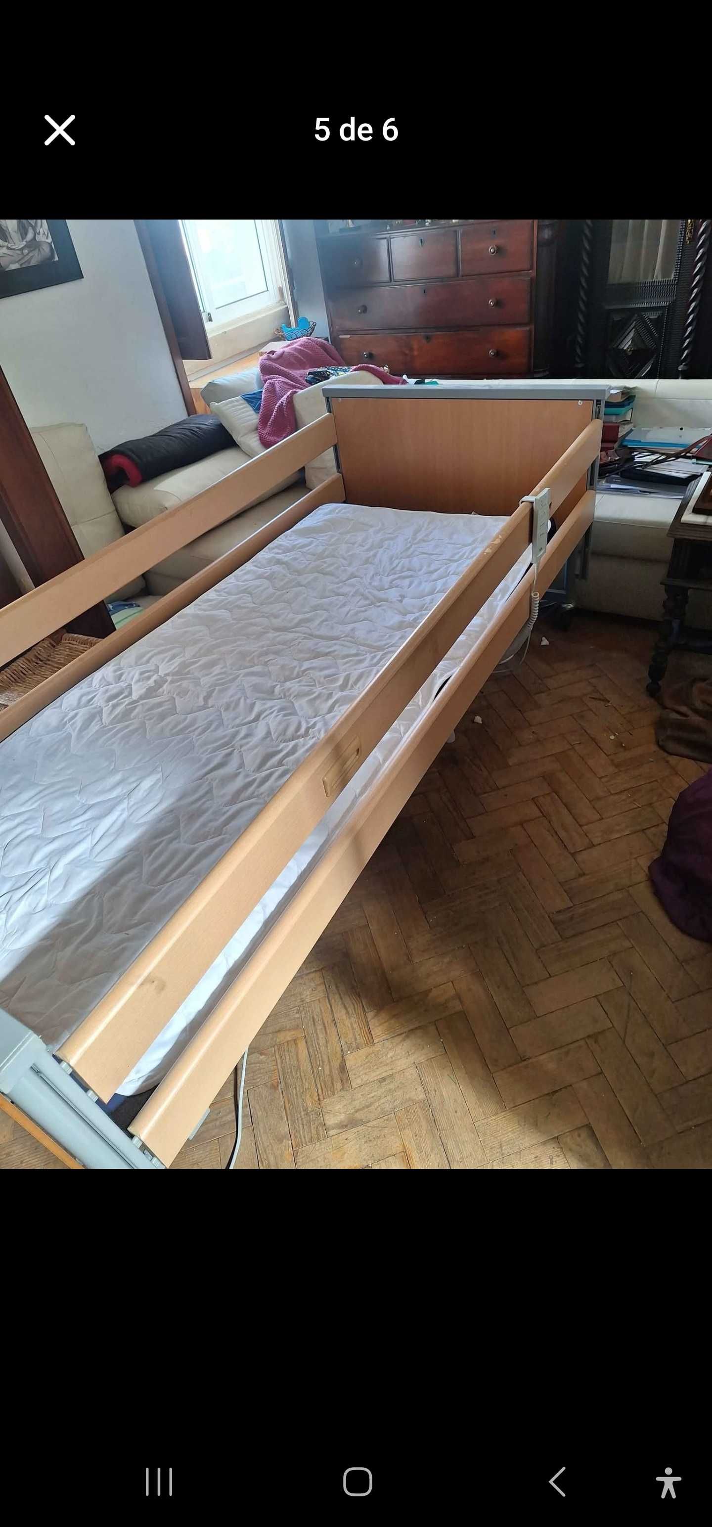 Cama articulada eléctrica