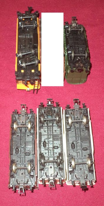 PIKO wagon kryty - zestaw 5 sztuk