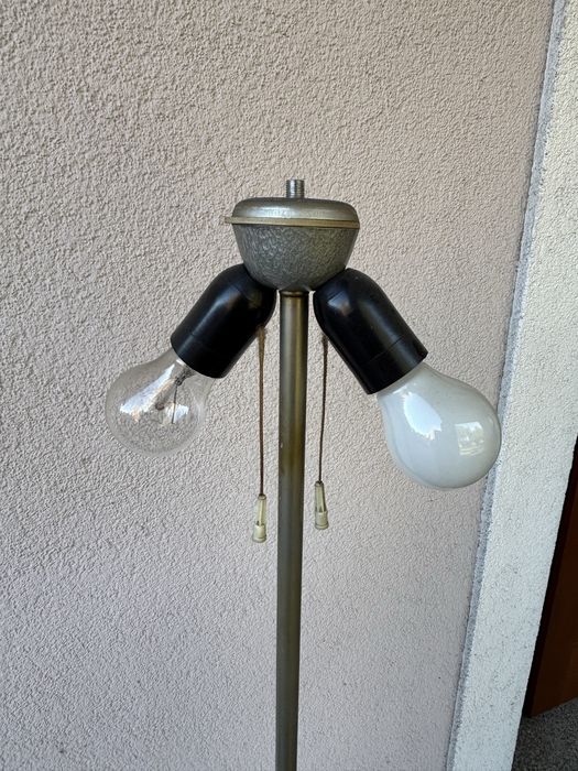 Lampa Podłogowa GDR Mid-Century Modern Lata 60te XXw Vintage Design.
