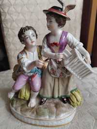 Stara figura porcelana ,,Miśnia,,