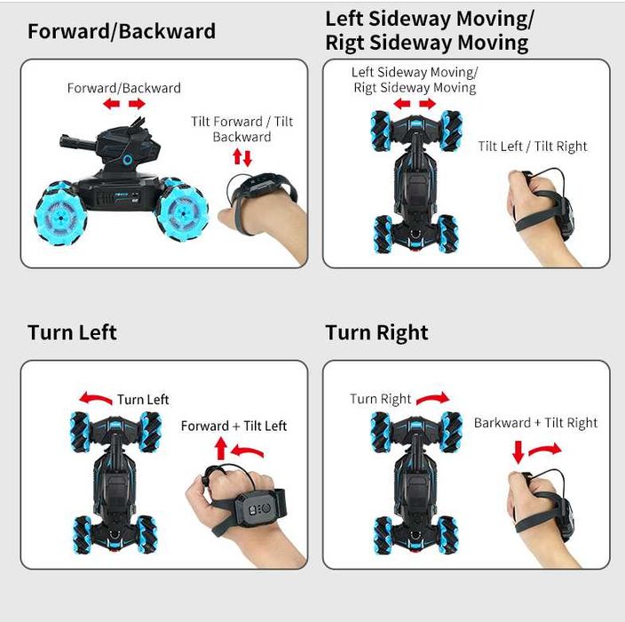 Іграшка подарунок, крута машинка на радіокеруванні, стріляє