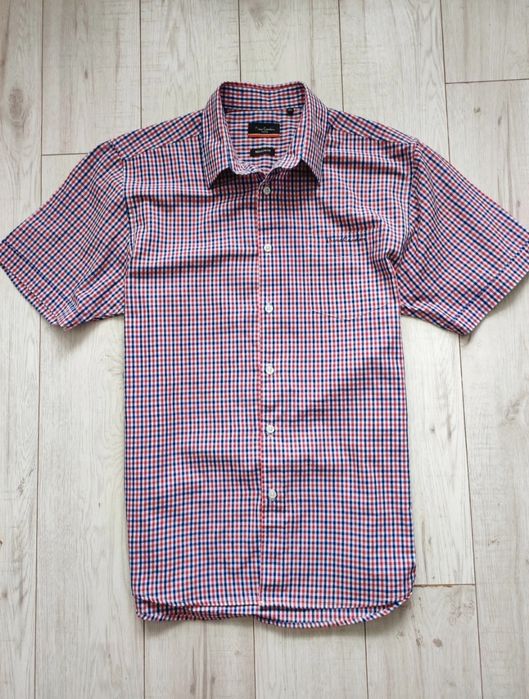 Pierre Cardin świetna koszula w kratkę rozm xl