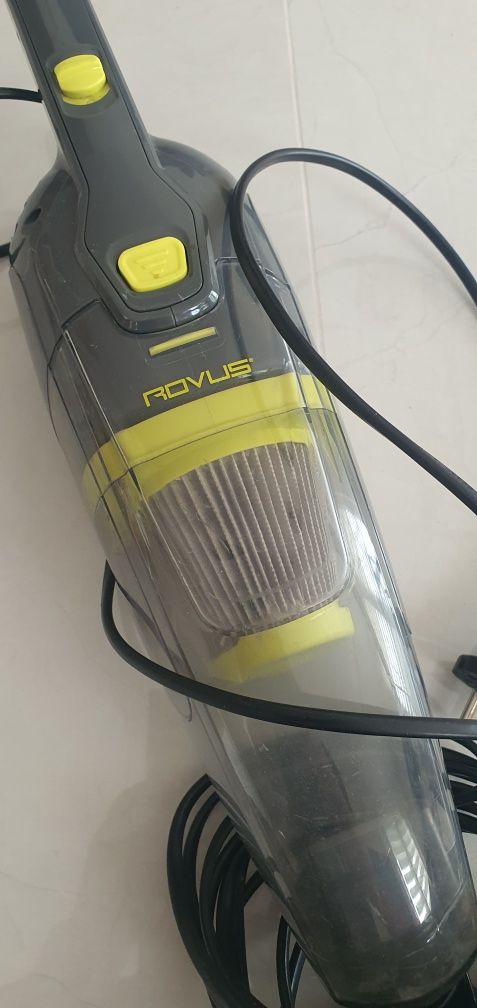 Mały bezworkowy odkurzacz Rovus 500 W.