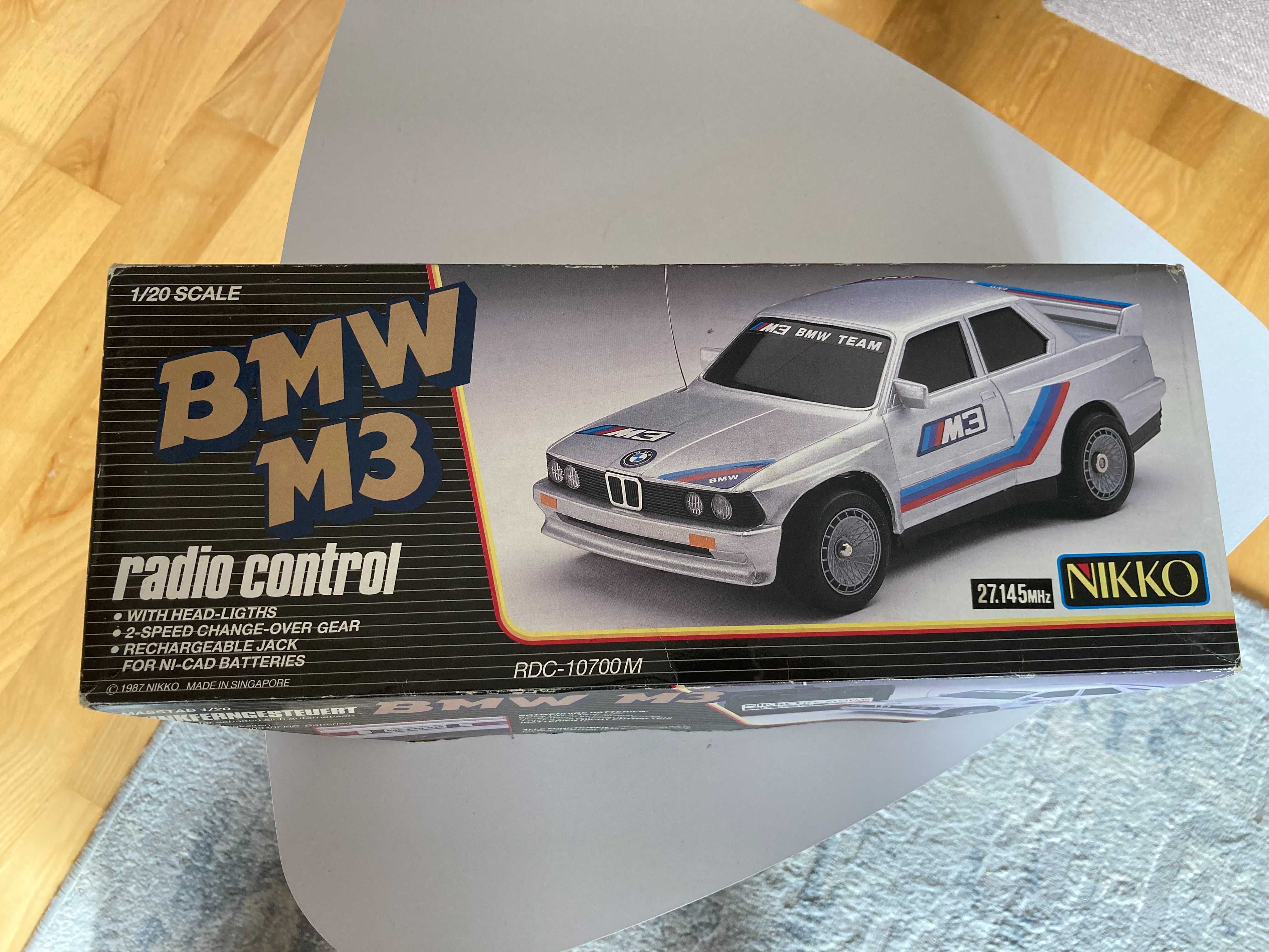 BMW M3 E30 model na radio Nikko orginał