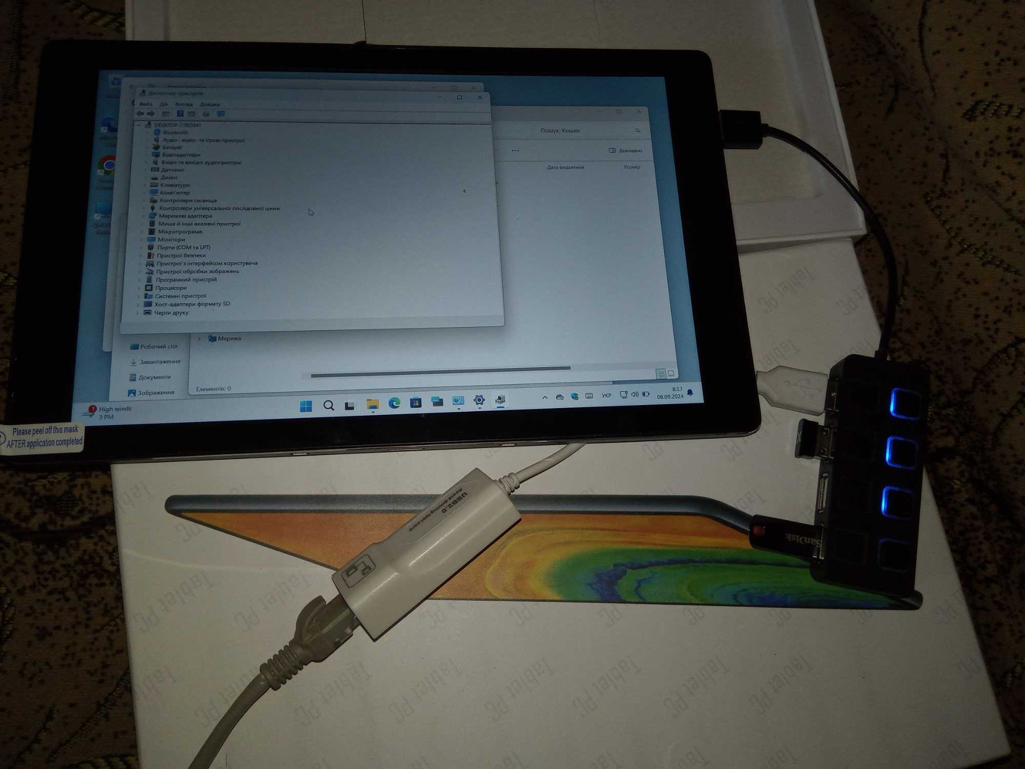 10" 4/64Gb FullHD планшет Windows 10, 11 z8350 intel
