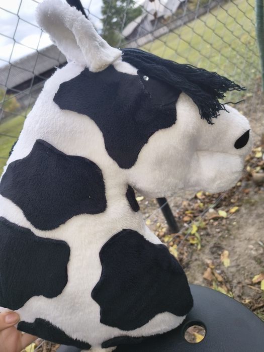 Hobby horse biało czarny