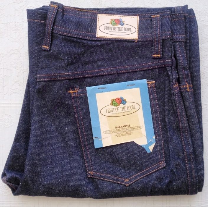 Редчайшие винтажные джинсы FRUIT OF THE LOOM 70-е года. Америка LEE
