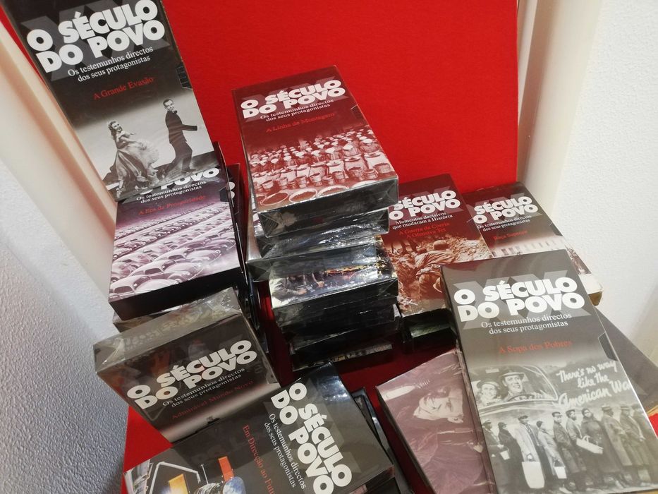 Coleção completa 30 DVD e 30 revistas, século XX.