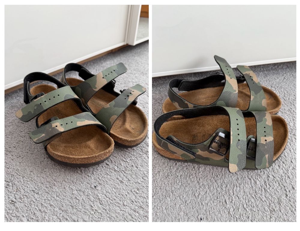 Birkenstock Milano HL Kids moro sandały rozm. 36 Birko-Flor