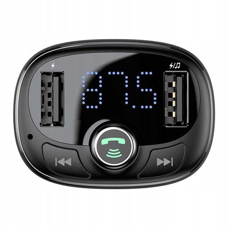 FM-трансмітер Baseus T Shaped S-09 Car Bluetooth MP3 Player