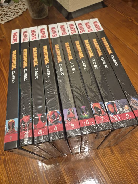 Marvel - Deadpool Classic 1-10 seria - folia