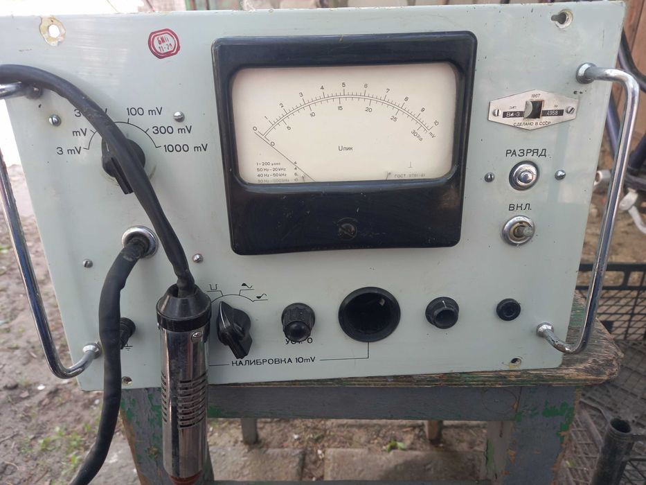 Радиоизмерительные приборы “милливольтметр Б4-3”