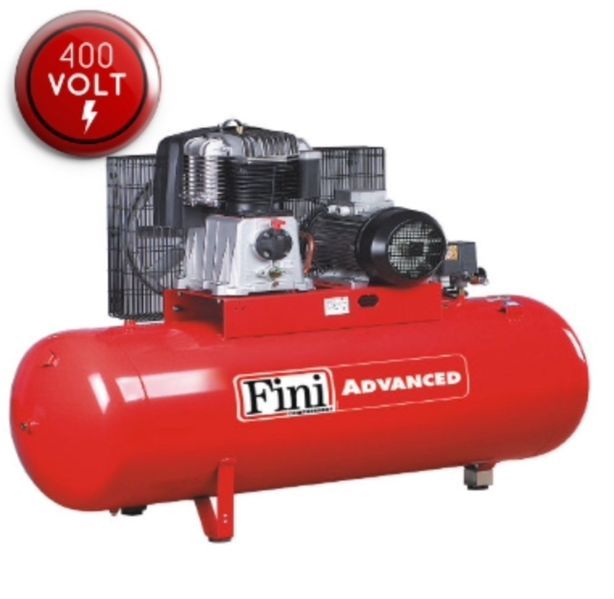 Compressor FINI BK 119/270F-7,5T (Trifásico 270 Litros)