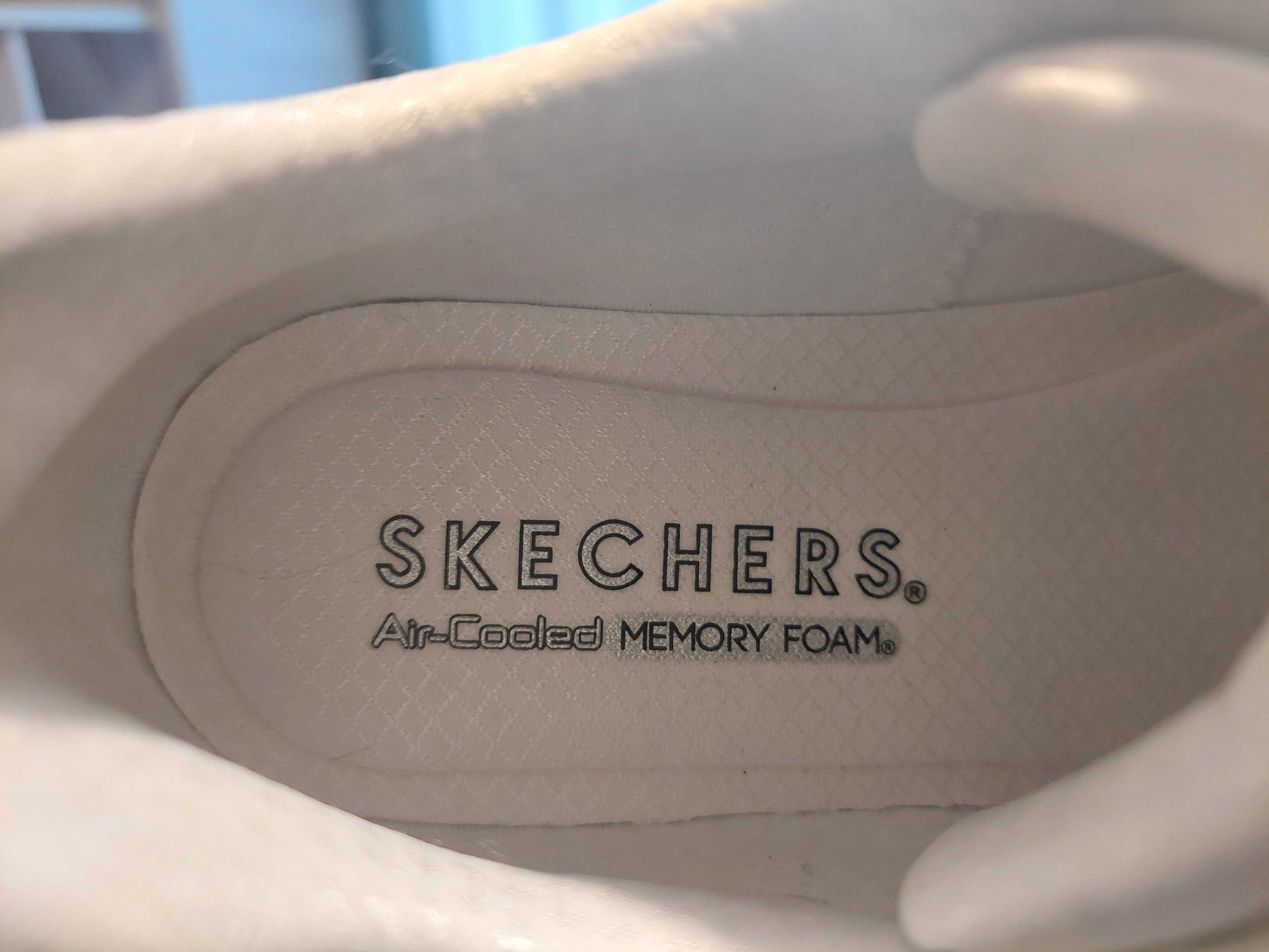 Damskie Sneakersy Skechers 37,5 Białe