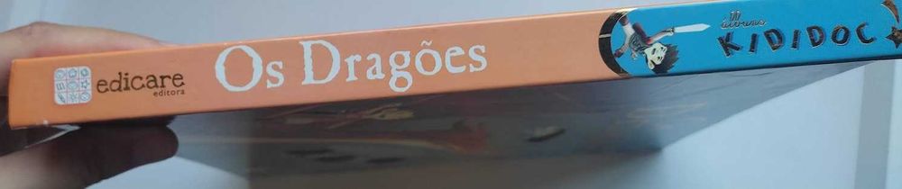 Livro infantil "Os dragões"