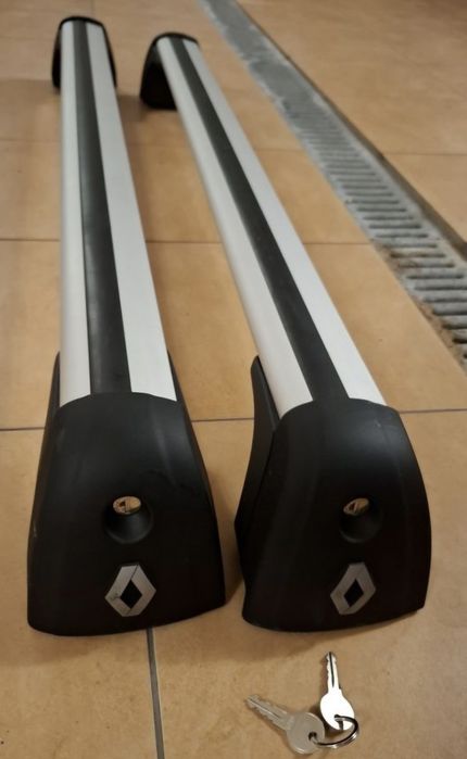 Bagażnik dachowy Renault Kadjar oem belki poprzeczki relingi thule