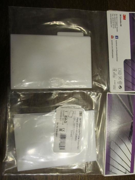 Szybki speedglas 3M 9100X. 9100 XX . 9100 XXI . G5-01.