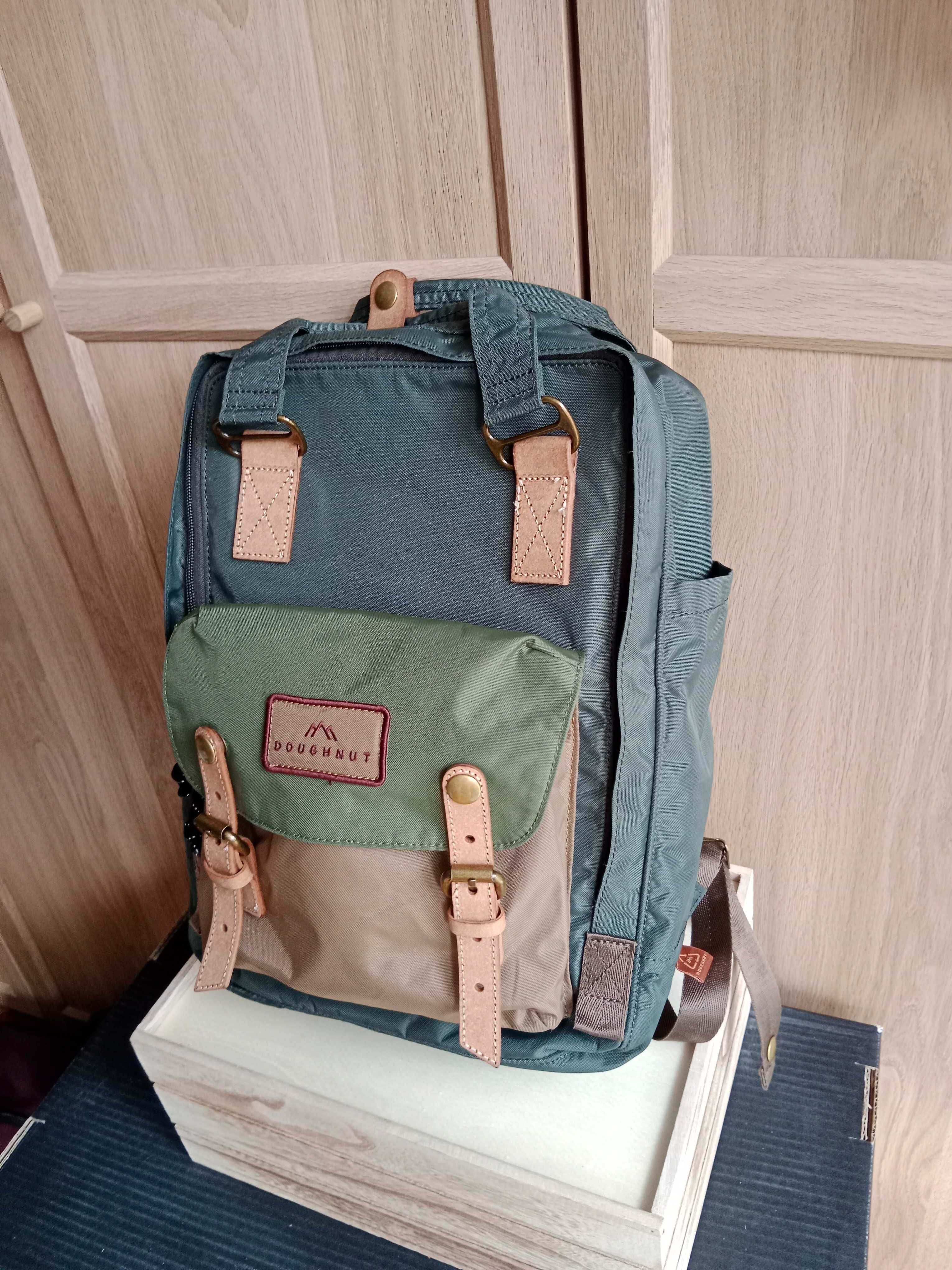 Plecak doughnut macaroon unisex army green