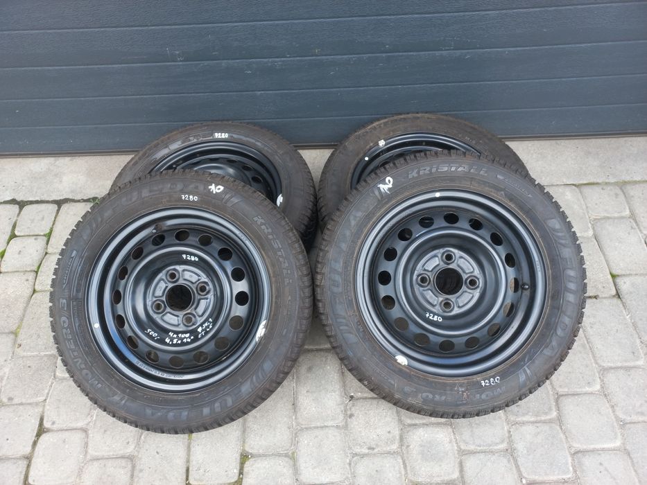 Koła zimowe 14" 4x100 do Honda, Mitsubishi, Mini