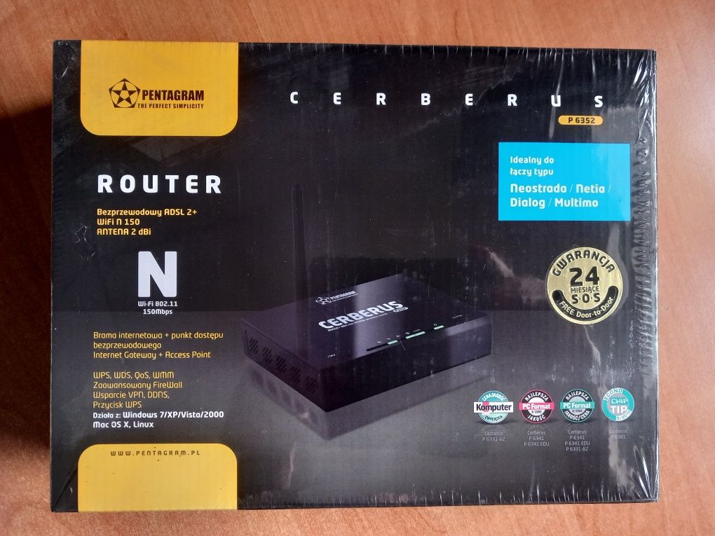 Router PENTAGRAM Cerberus P 6362 ńowy