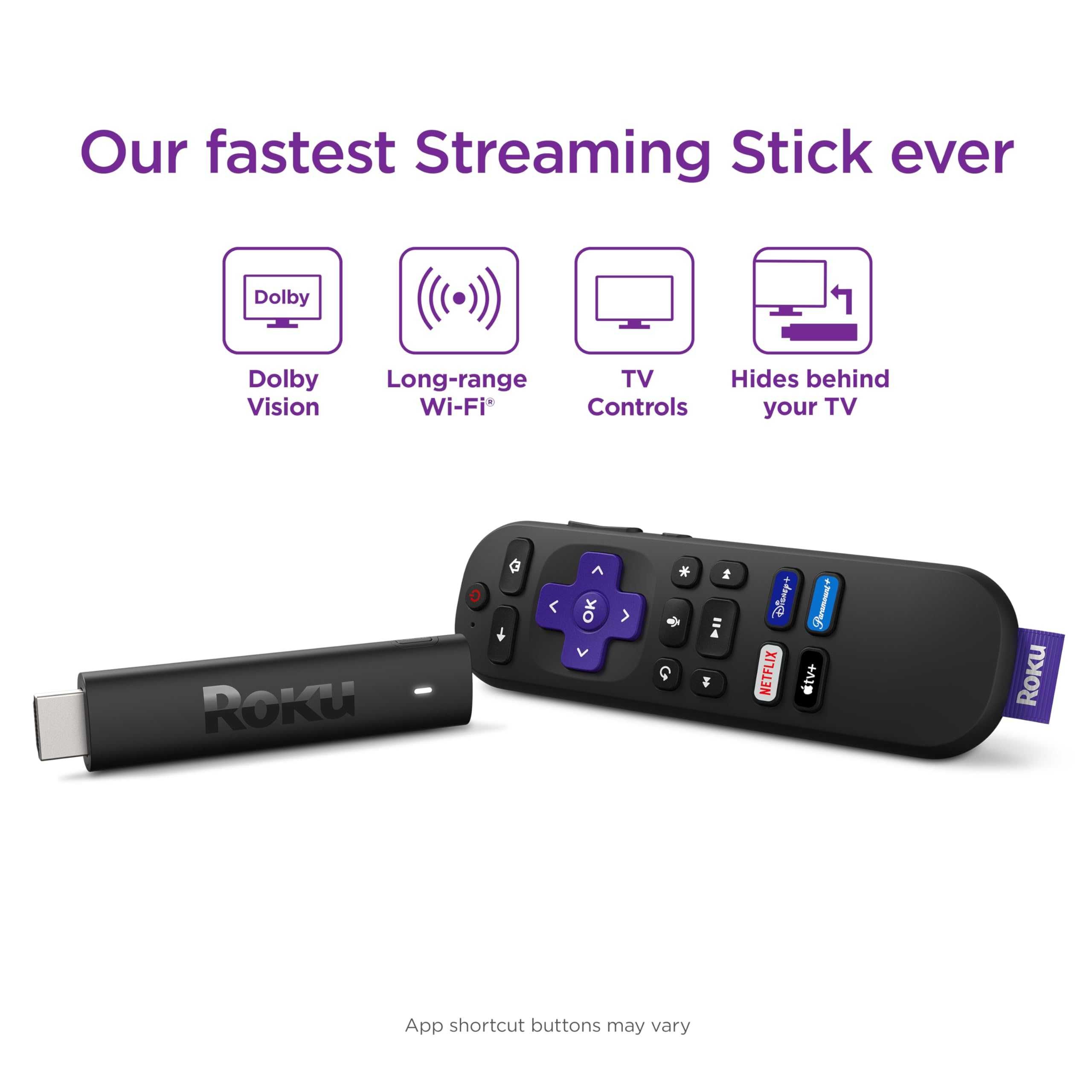 OPORTUNIDADE - Roku Streaming Stick 4K - Topo de Gama