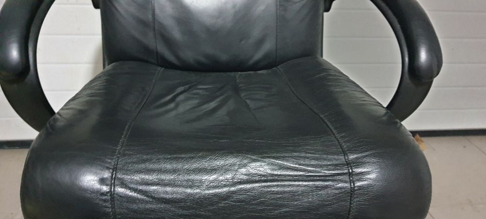 Cadeira escritório em pele