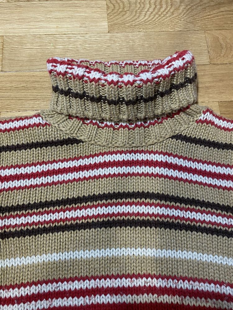 Camisola gola lã zara